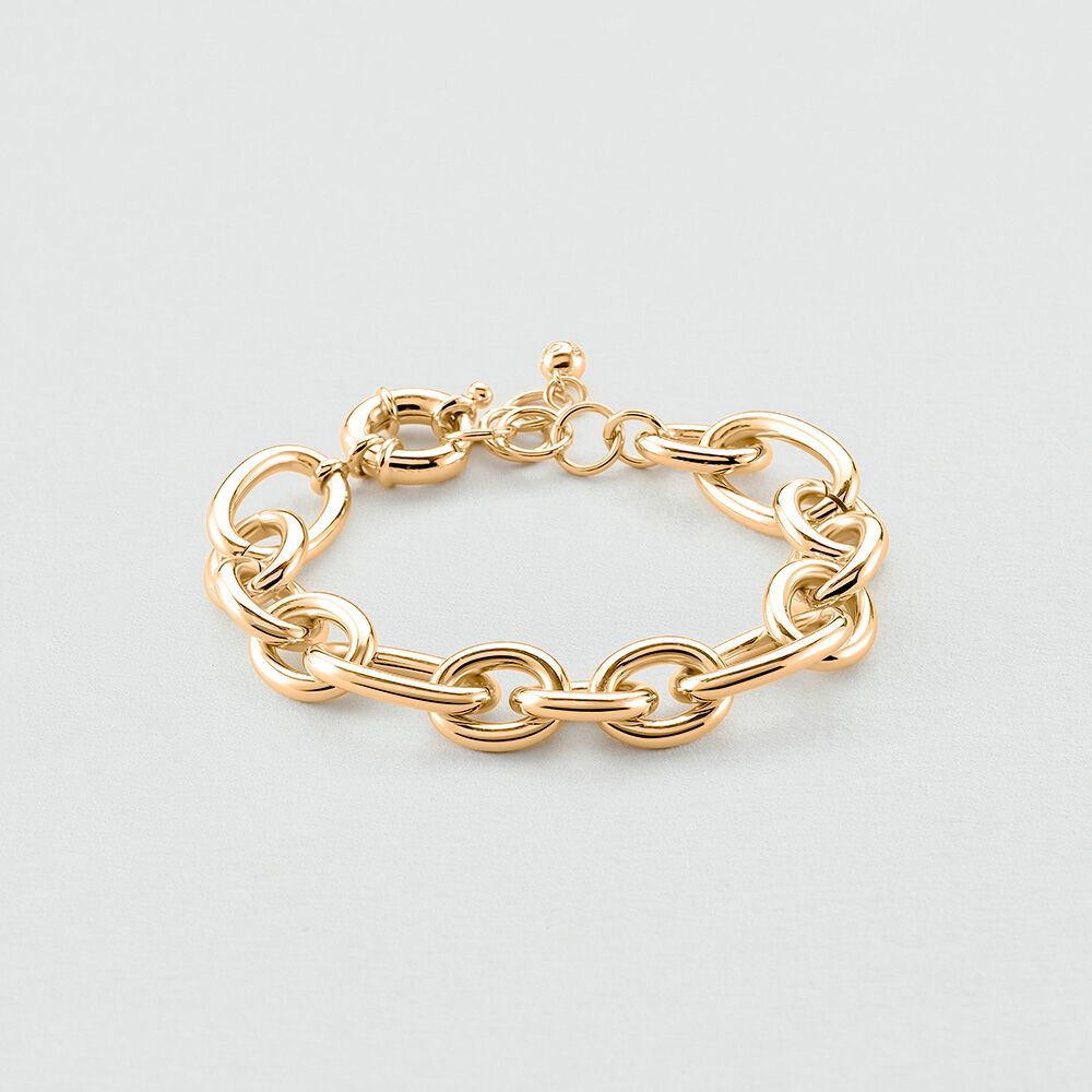 Pulsera de cadena LEA - Dorado - Pulsera de cadena  | Agatha