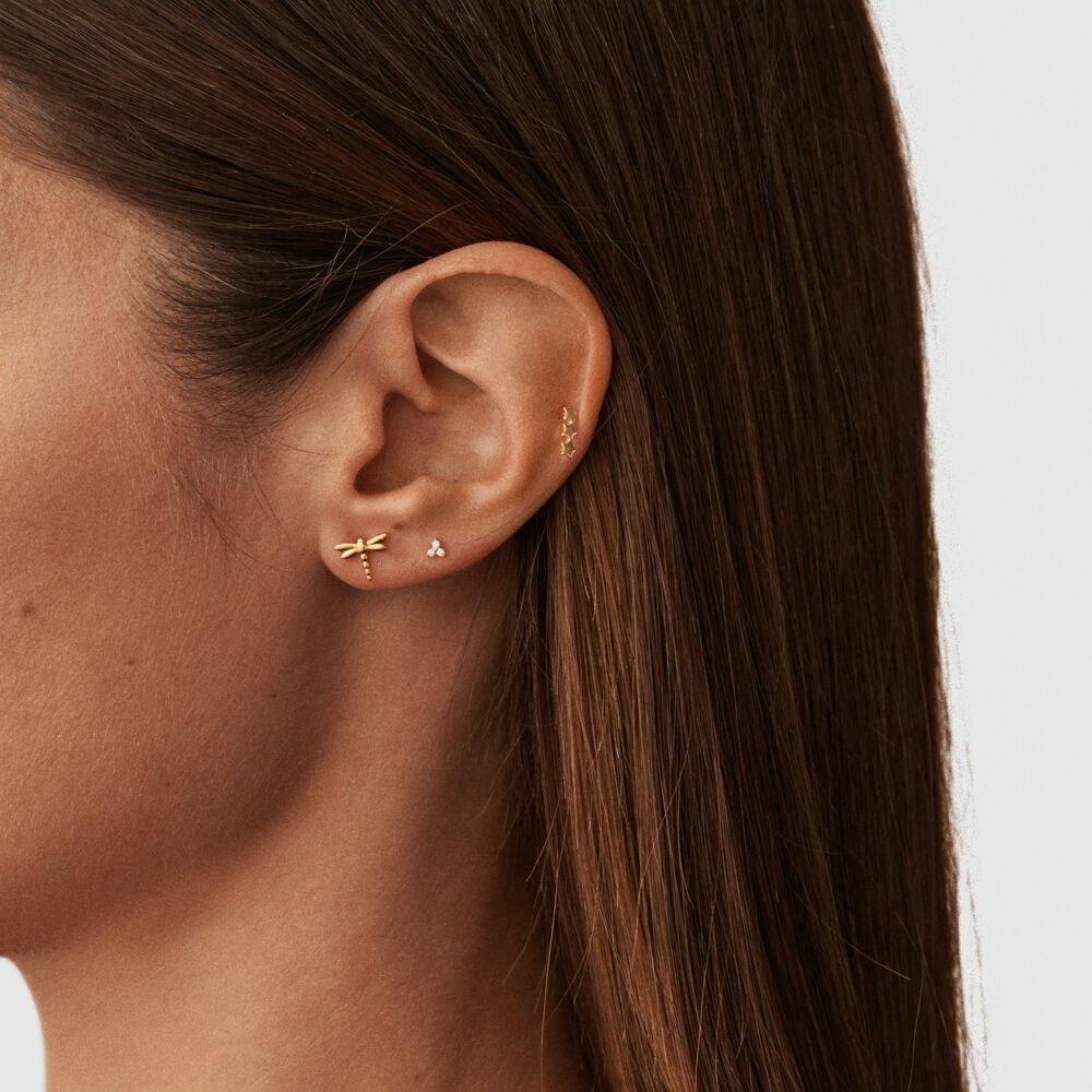 Piercing mini LIBELULA - Dorado - Piercings  | Agatha