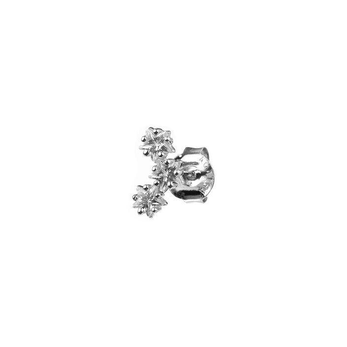 Piercing mini SHINE - Cristal / Plateado - Piercings  | Agatha