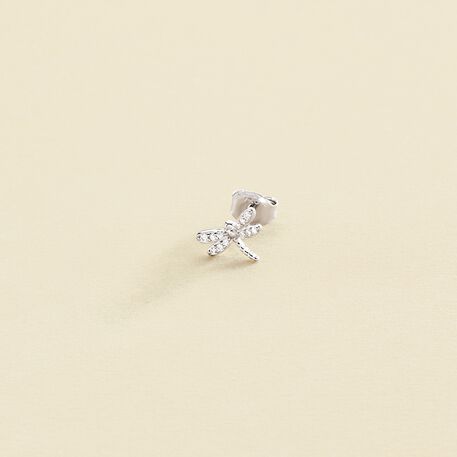 Piercing mini TINY - Cristal / Plateado - Piercings  | Agatha