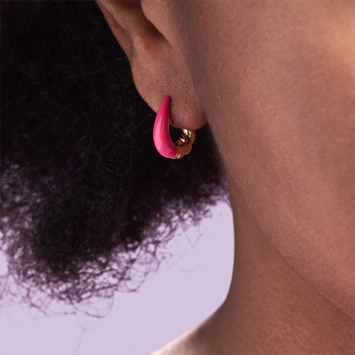 Criollas ATMA - Rosa / Oro - Pendientes  | Agatha
