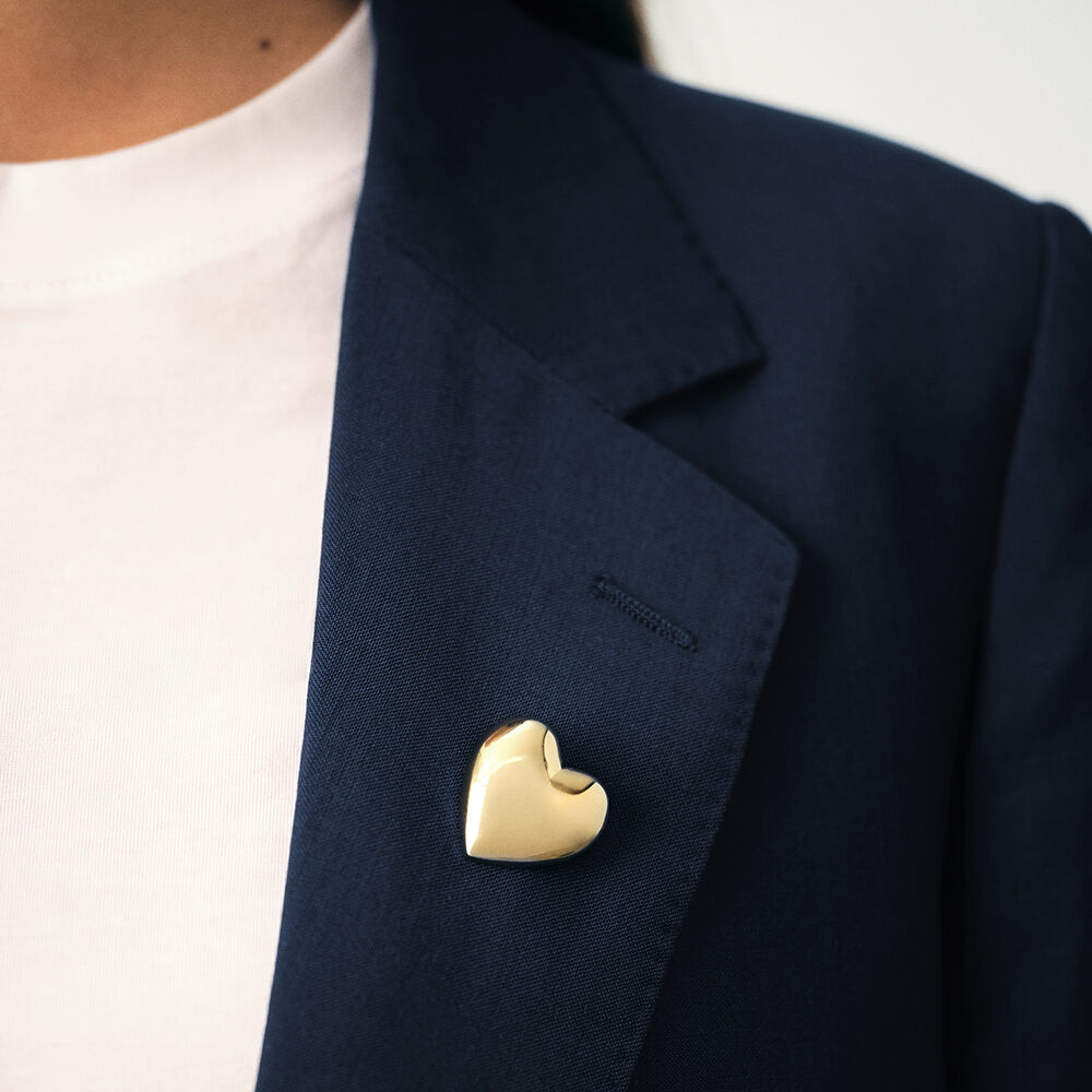 Broche DESIREE - Dorado - Accesorios joyas  | Agatha