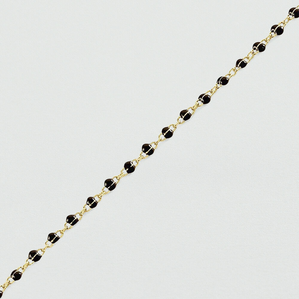 Pulsera de cadena SMARTY - Negro / Oro - Pulsera de cadena  | Agatha