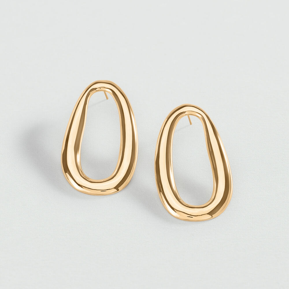 Pendientes largos ABBESSES - Dorado - Pendientes largos  | Agatha