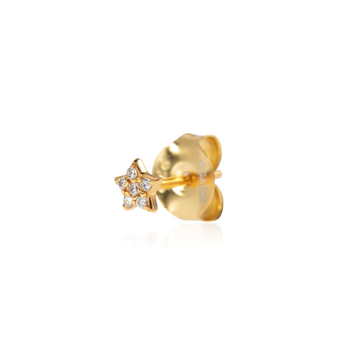 Piercing mini STARBRIL - Cristal / Oro - Piercings  | Agatha