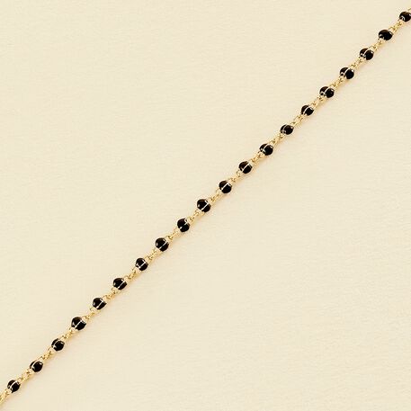Pulsera de cadena SMARTY - Negro / Oro - Pulseras  | Agatha