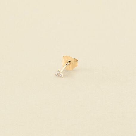 Piercing mini MINPUNTA - Cristal / Dorado - Piercings  | Agatha