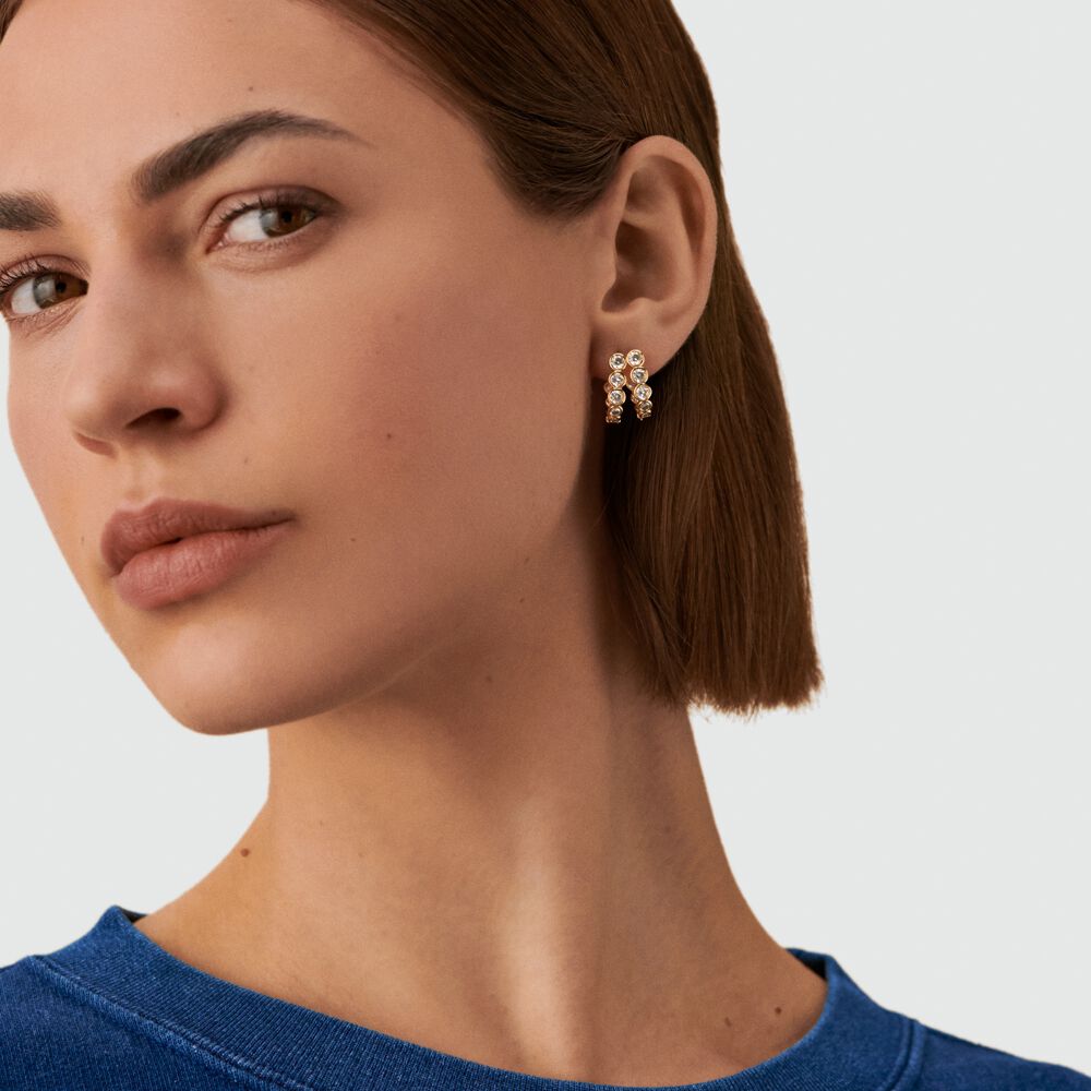 Criollas ADAMAS - Cristal / Dorado - Criollas  | Agatha