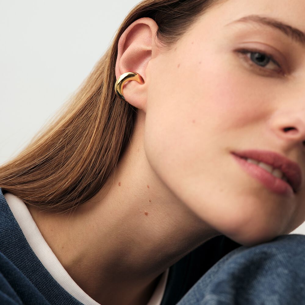 Ear cuff 1974 - Dorado - Piercings  | Agatha