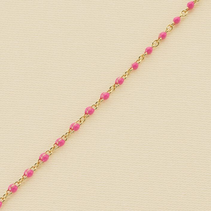 Pulsera de cadena SMARTY - Rosa neon - Pulseras  | Agatha