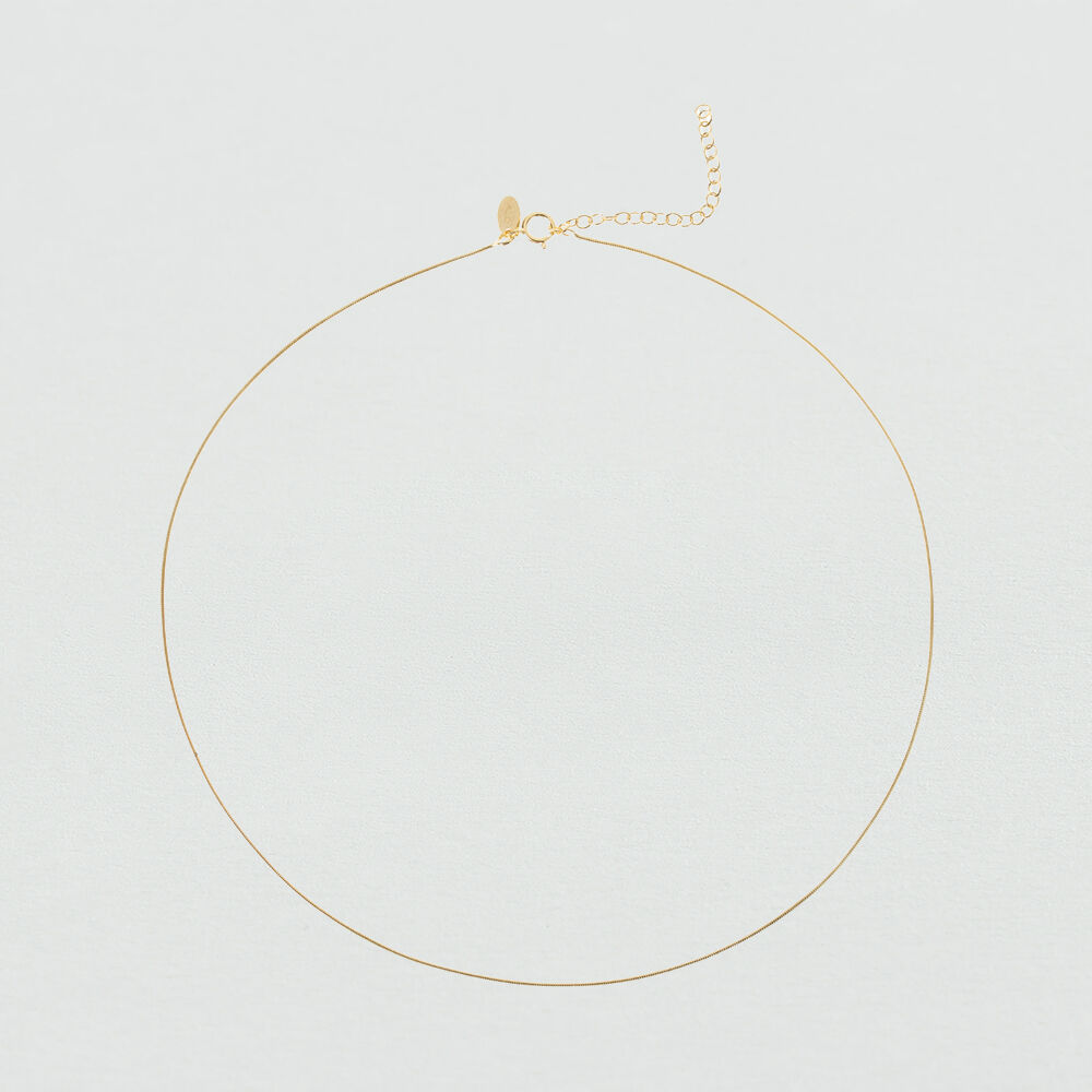Cadena SNAKE - Dorado - Collares  | Agatha
