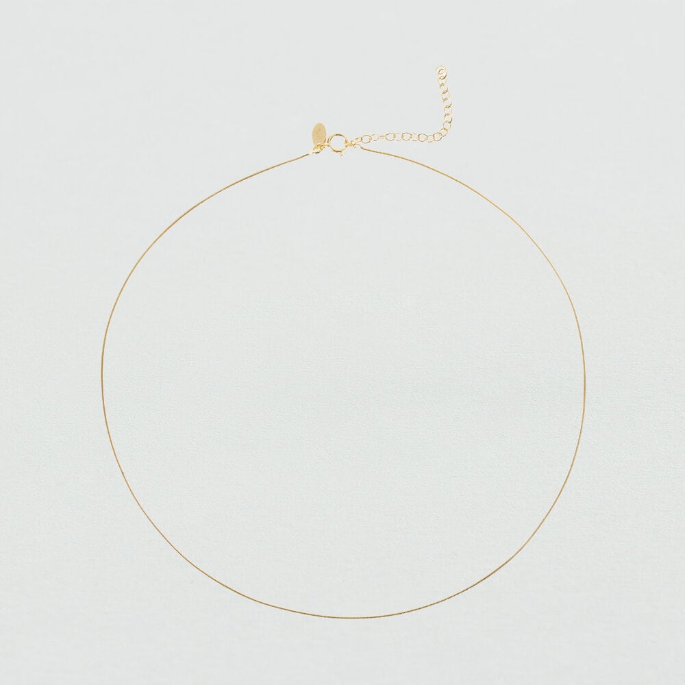 Cadena SNAKE - Dorado - Collares  | Agatha