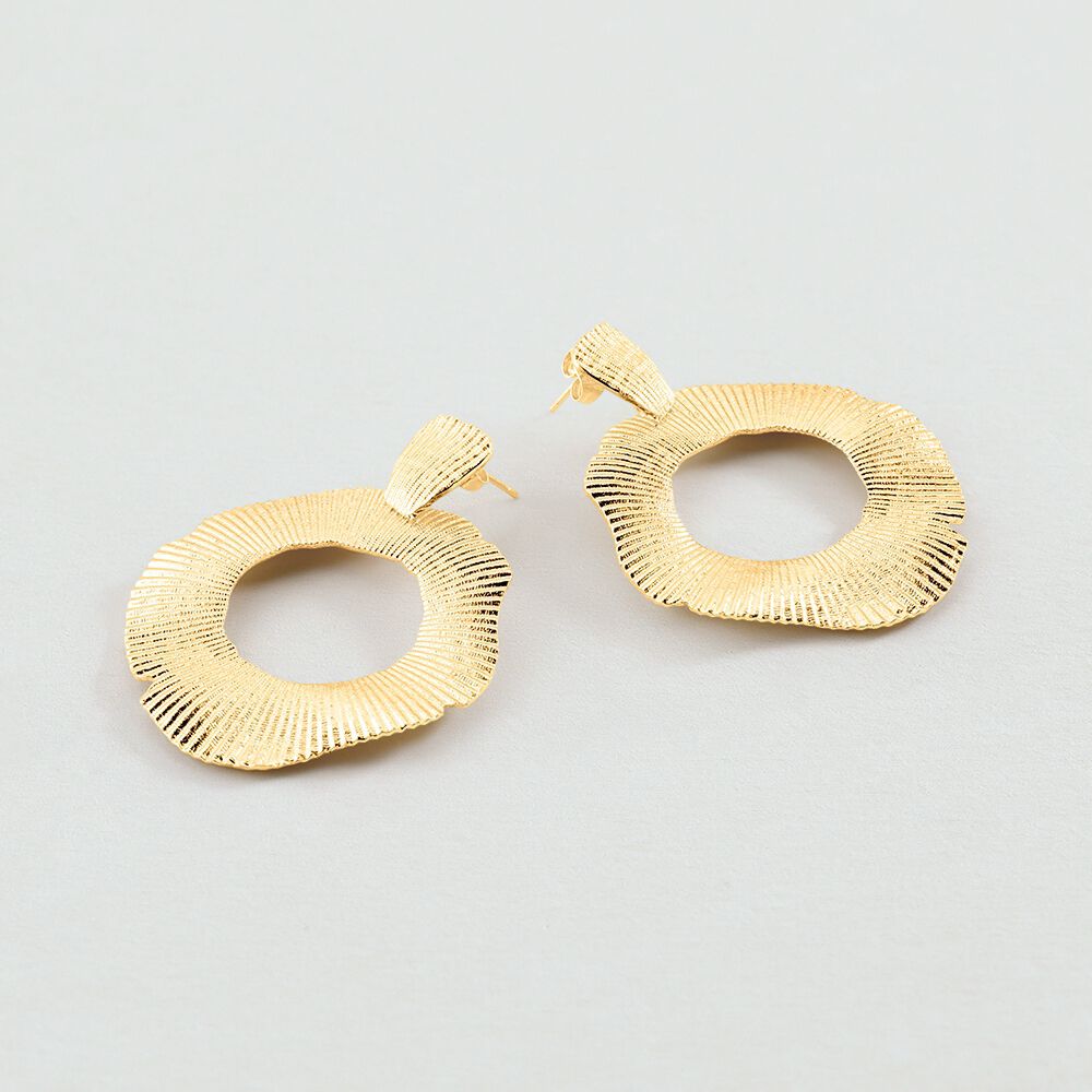 Pendientes largos VENUS - Dorado - Pendientes de fantasía  | Agatha