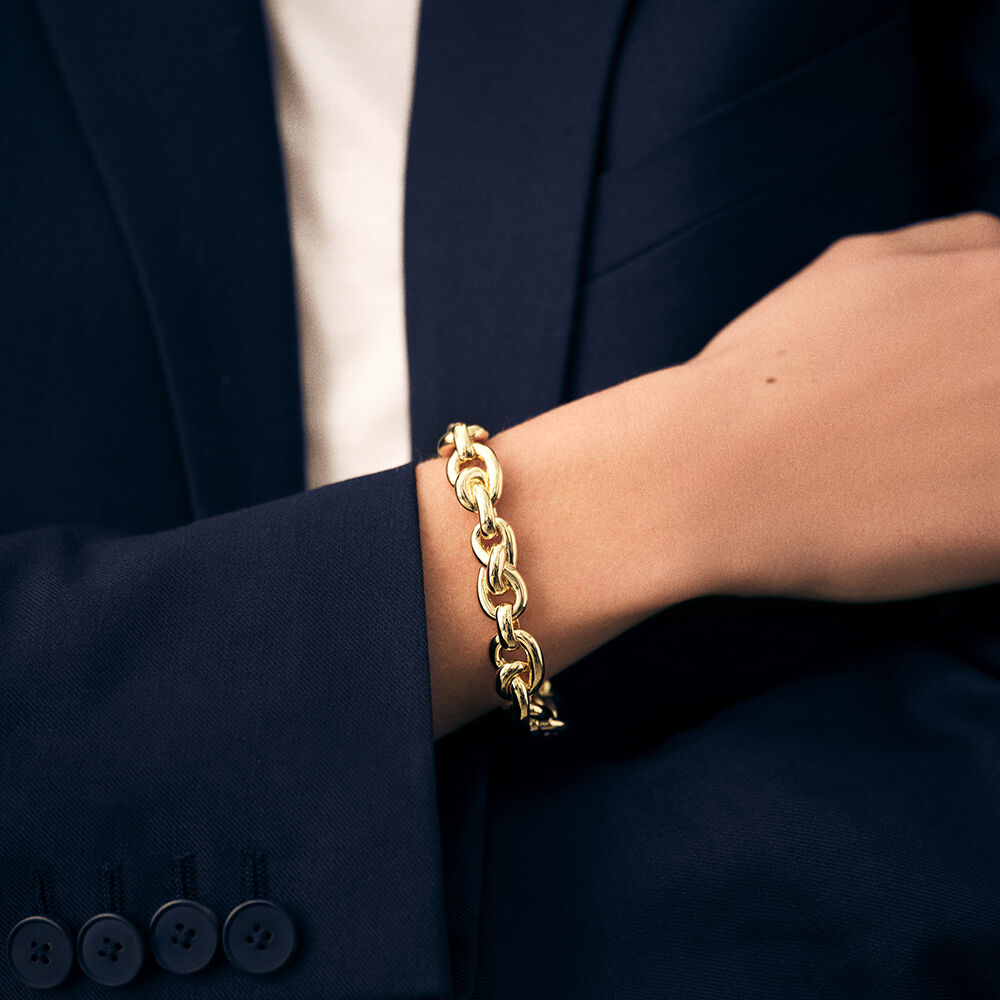 Pulsera de cadena LOULOU - Dorado - Pulsera de cadena  | Agatha