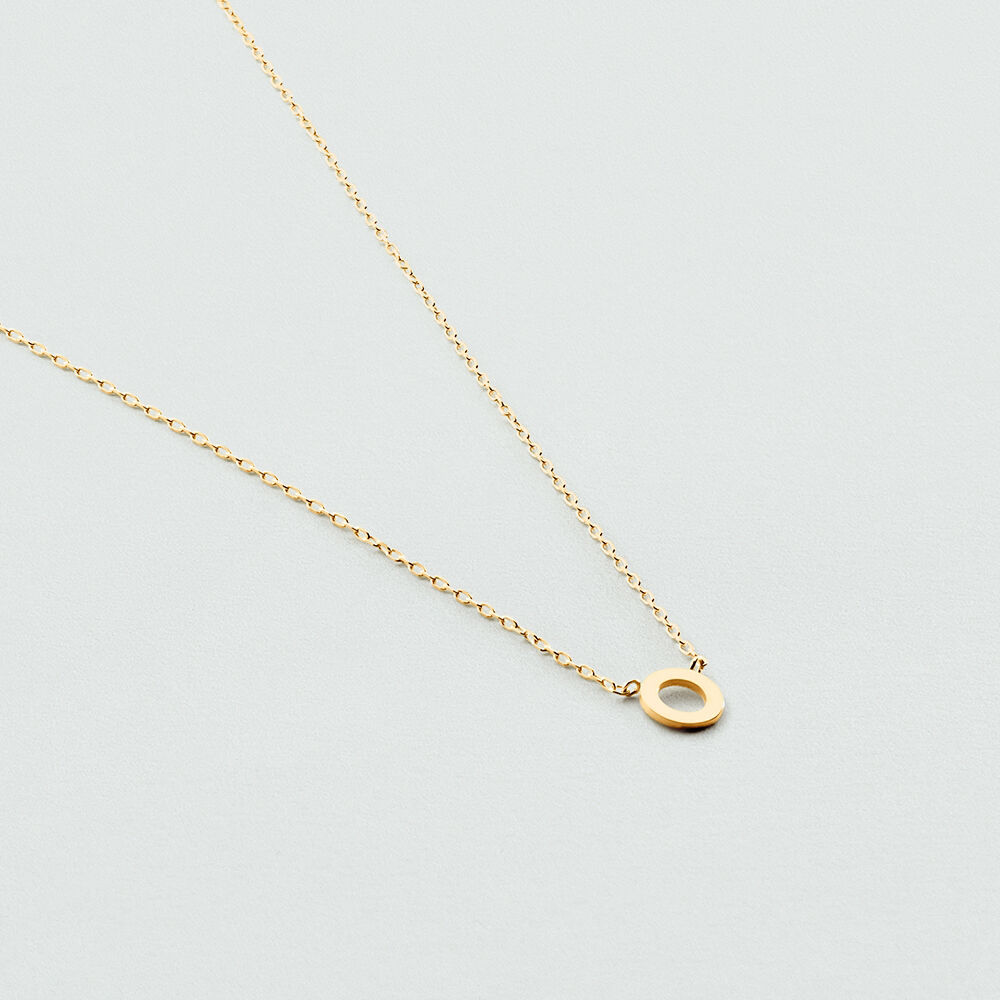Collar corto ABC - Dorado - Collar corto  | Agatha