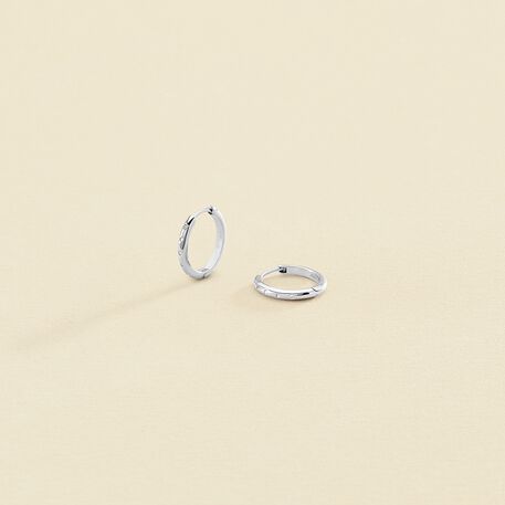 Criollas ALIANZA - Cristal / Plateado - Pendientes  | Agatha