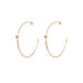 Criollas IMMER - Cristal / Oro - Pendientes  | Agatha