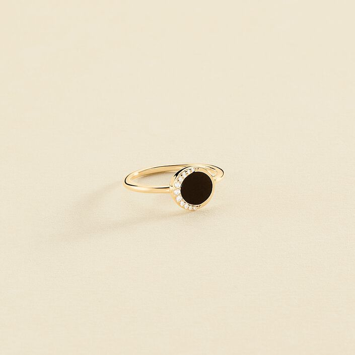 Anillo fino MOONONYX - Onix - Anillos  | Agatha