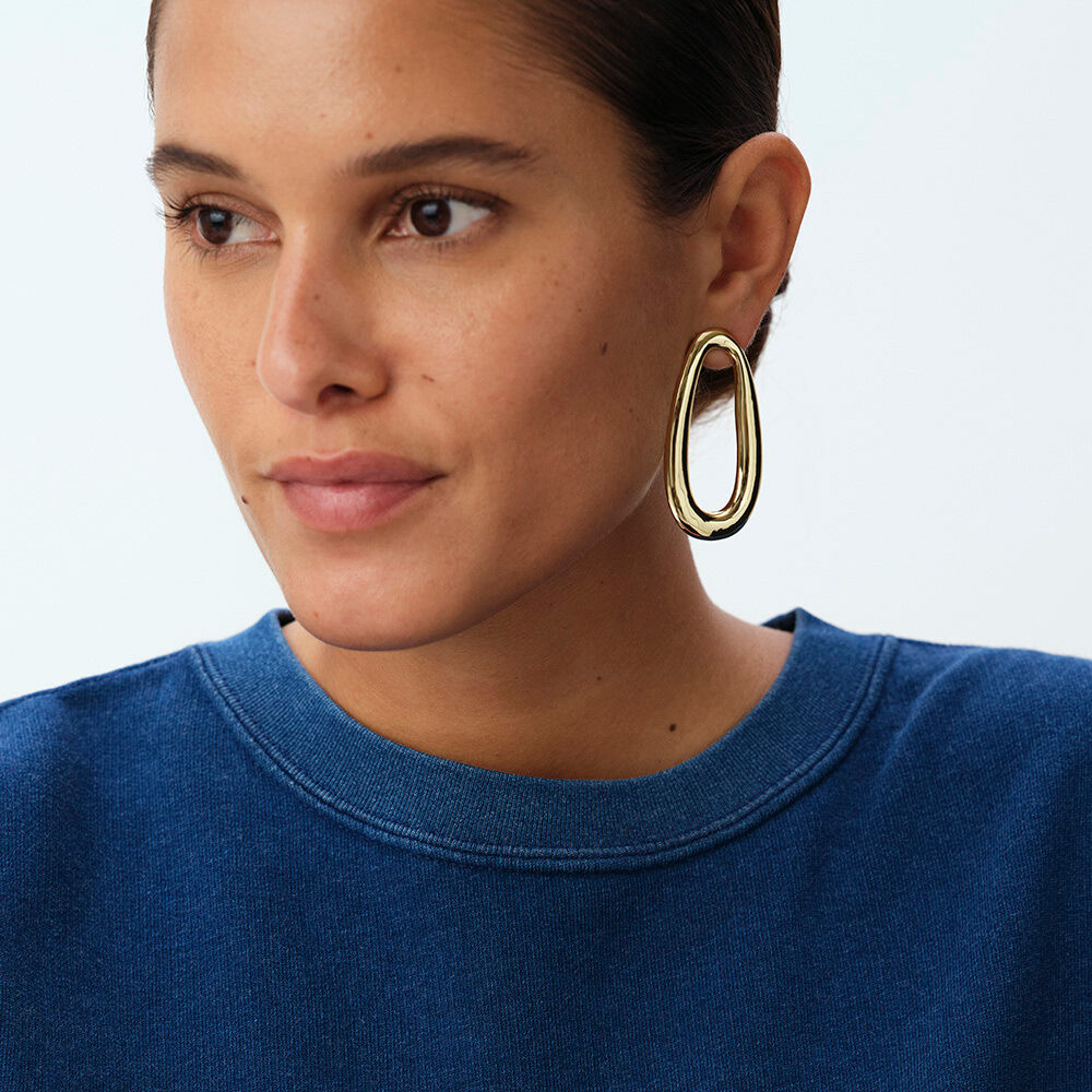 Pendientes largos ABBESSES - Dorado - Pendientes largos  | Agatha