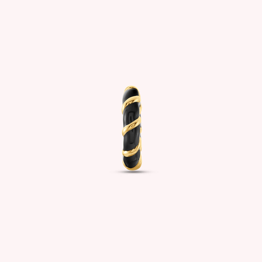 Piercing criolla MIX& MATCH - Negro / Oro - Piercings  | Agatha