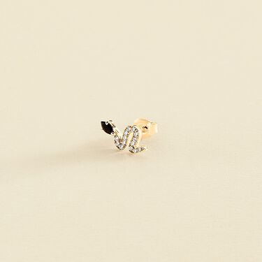 Piercing mini SNAKY - Oro / Gris - Piercings  | Agatha