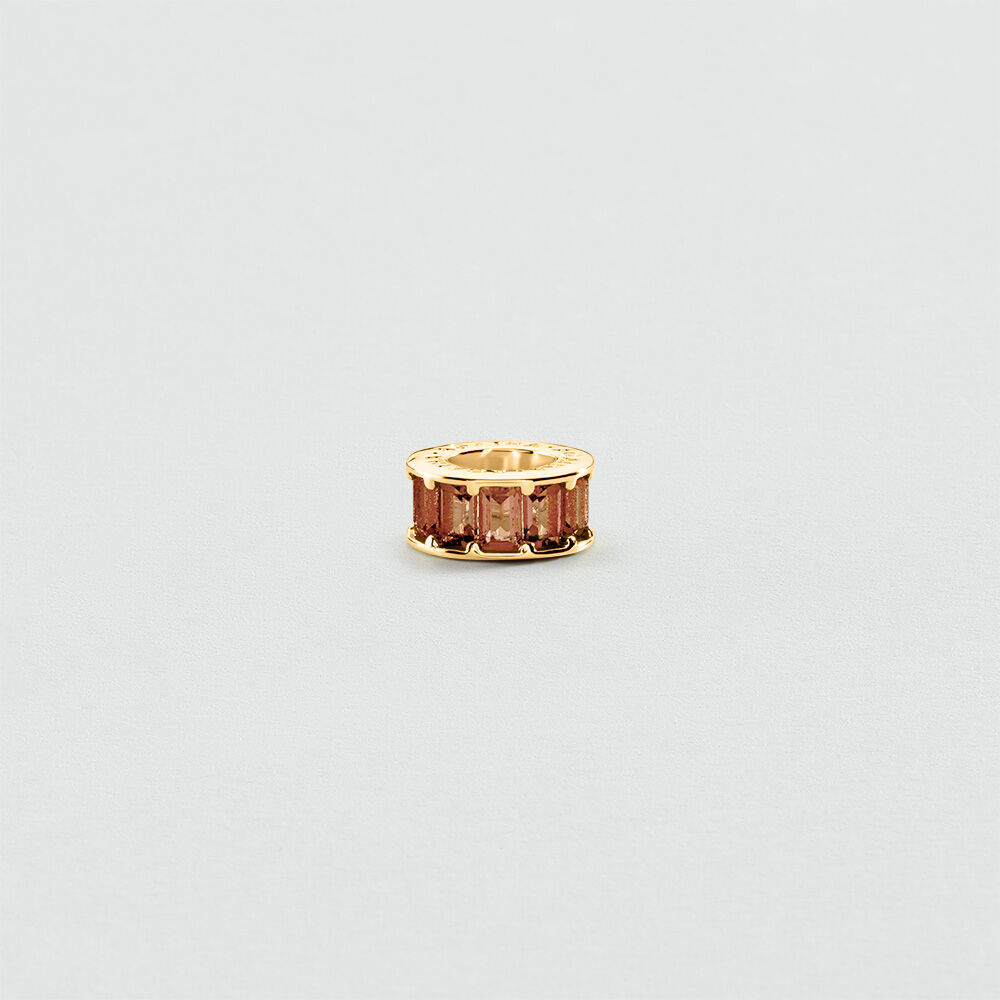 Colgante LUCKY - Bordeos / Dorado - Joyas  | Agatha