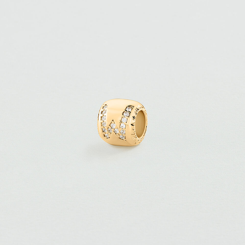 Colgante LUCKY - Cristal / Dorado - Joyas  | Agatha