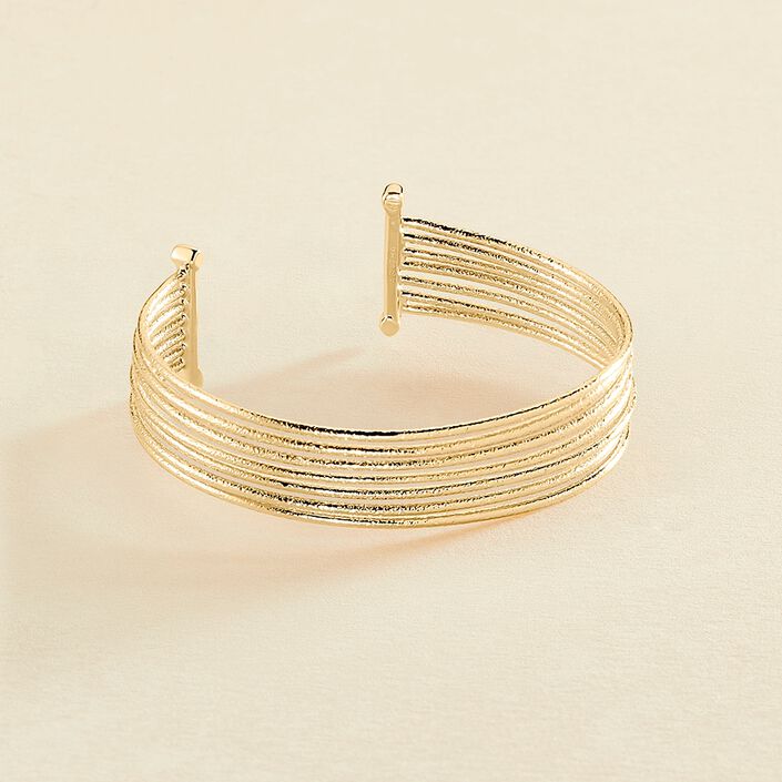 Pulsera esclava MAAT - Dorado - Pulseras  | Agatha
