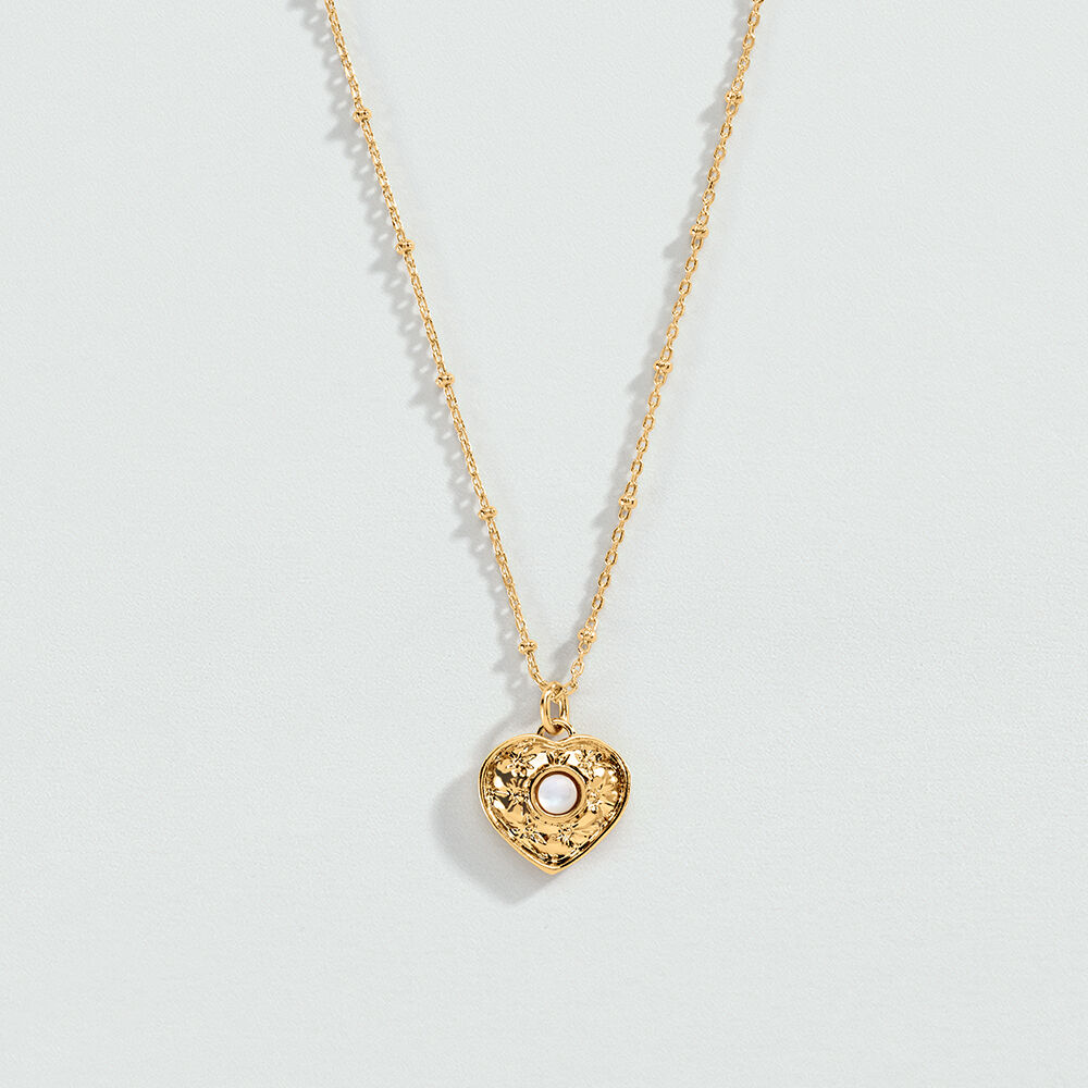 Collar corto PONT DES ARTS - Dorado / Blanco - Collar corto  | Agatha
