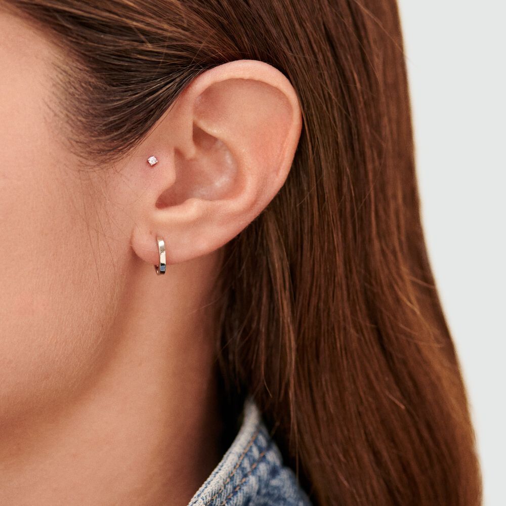 Piercing Hélix & Tragus MIX& MATCH - Cristal / Plateado - Tragus&Hélix  | Agatha
