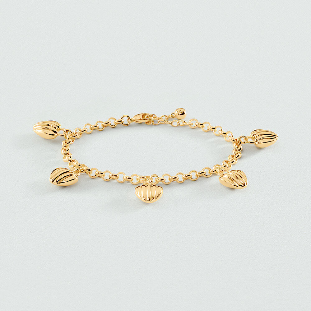 Pulsera de cadena SACR&Eacute; C&OElig;UR - Dorado - Pulsera de cadena  | Agatha