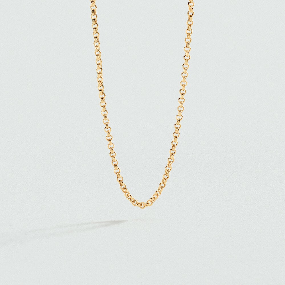 Collar midi CADENA JASERÓN - Dorado - Collar de fantasía  | Agatha