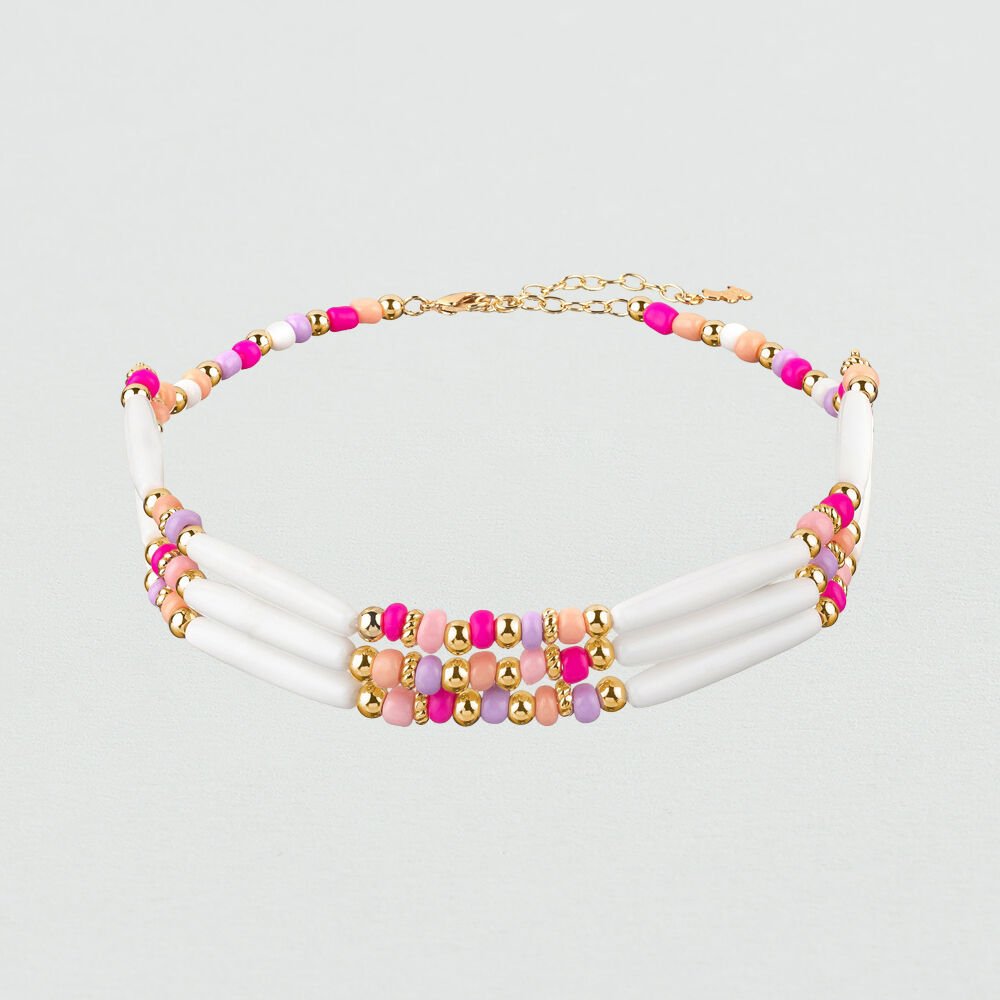 Chocker RODEO - Multicolor / Oro - Chocker  | Agatha