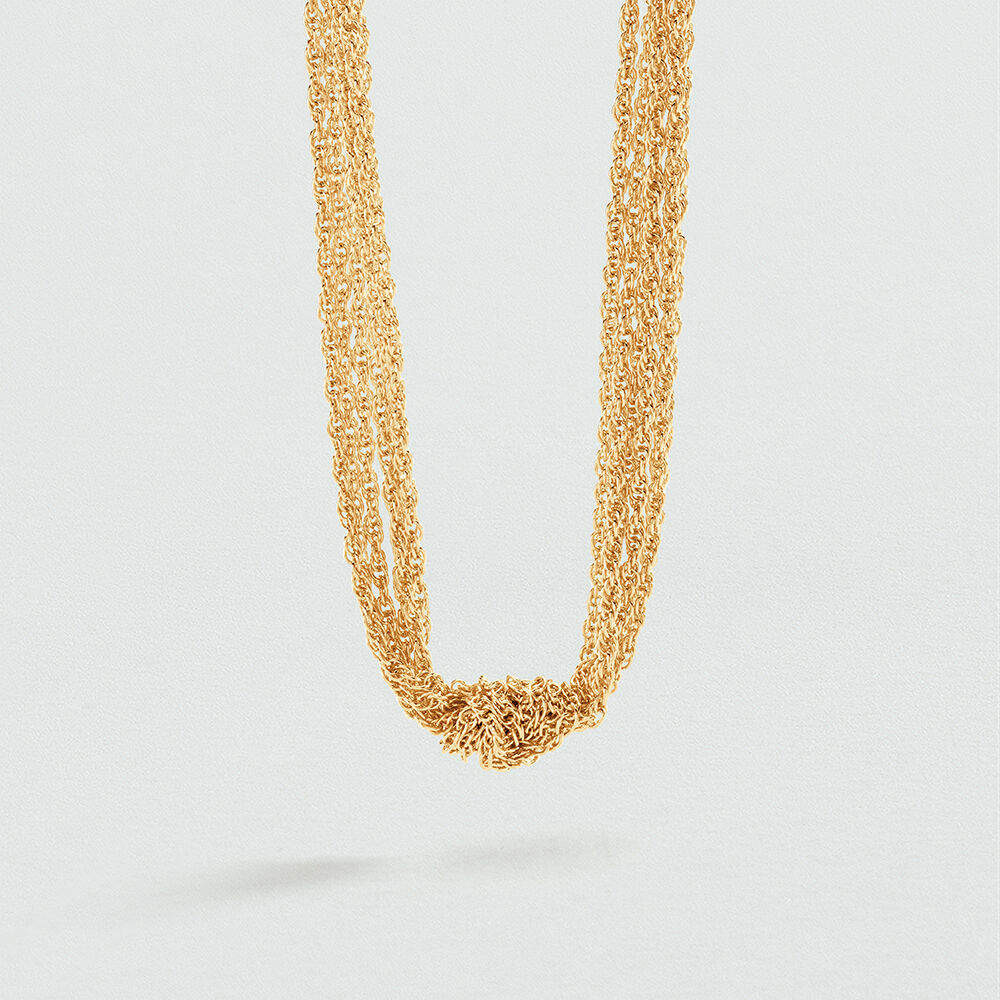 Collar corto SOLFERINO - Dorado - Collar corto  | Agatha