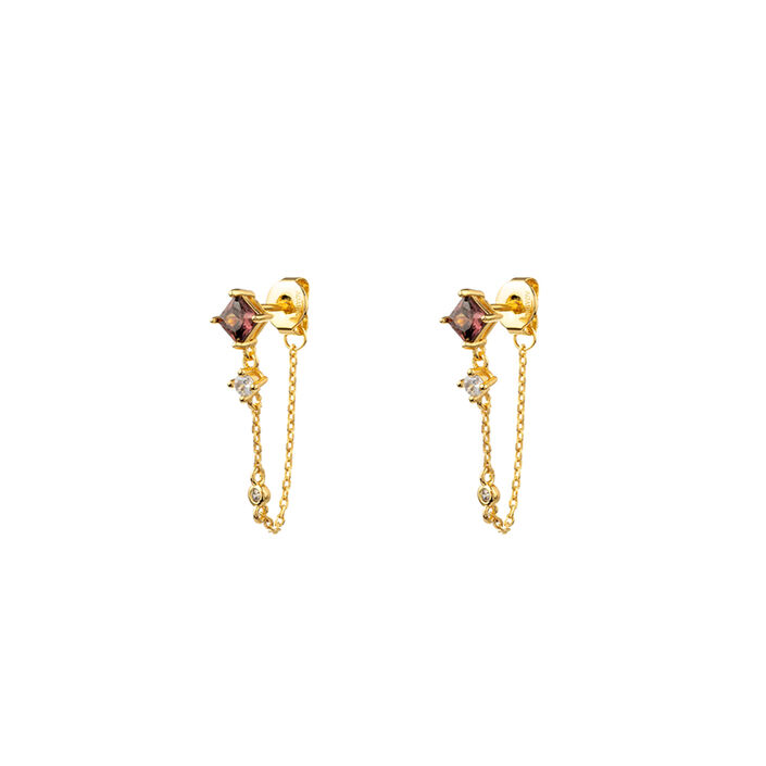 Criollas SOPHIA - Rosa / Oro - Pendientes  | Agatha