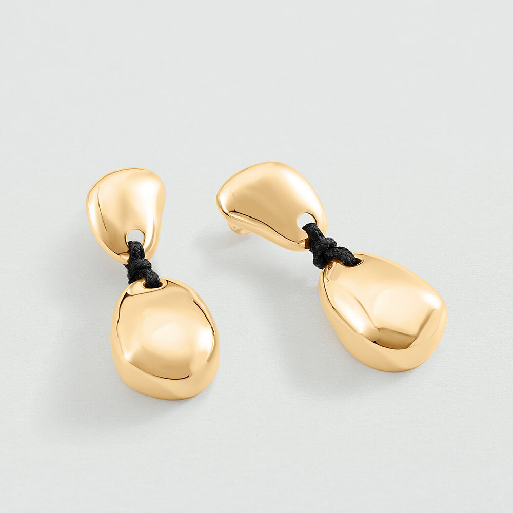 Pendientes largos ODYSSEE - Dorado - Pendientes largos  | Agatha