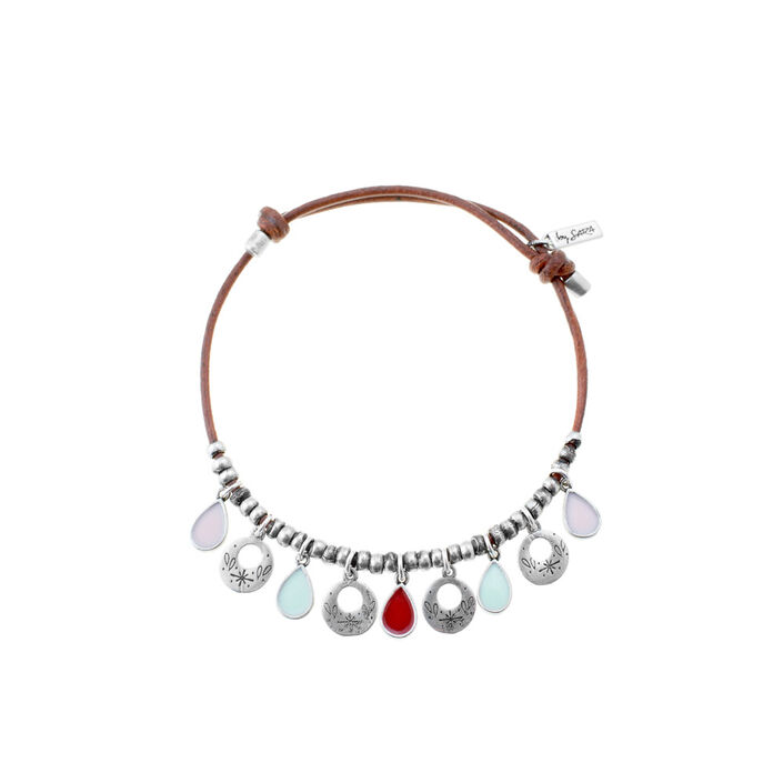 Pulsera con cordón CARMINHO - Multi - Pulseras  | Agatha