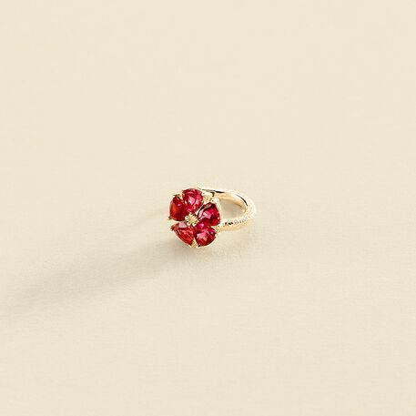 Piercing criolla MIX & MATCH - Rosa / Oro - Piercings  | Agatha