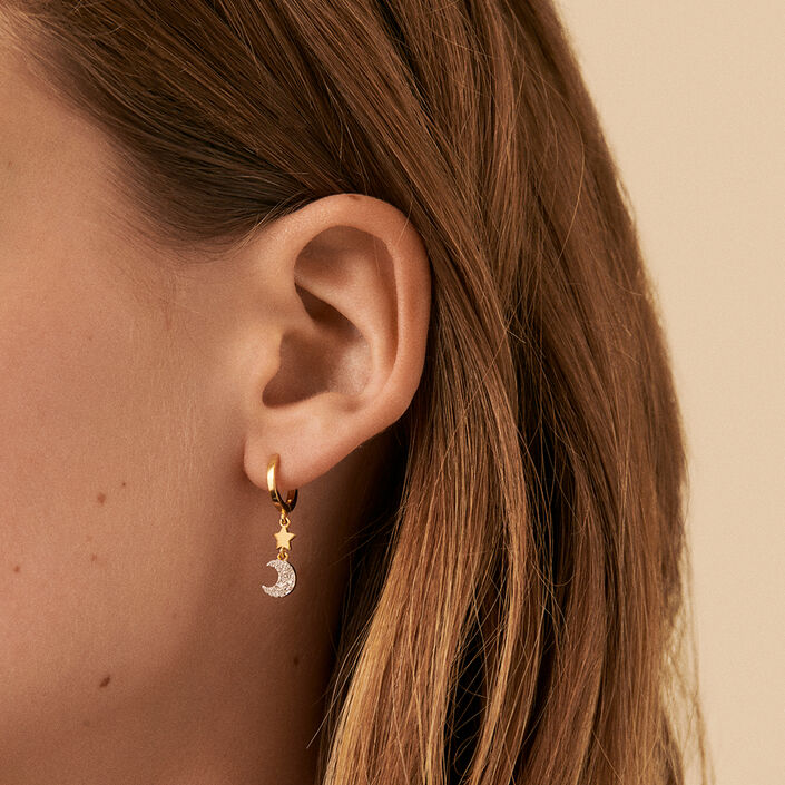 Criollas SARA - Plata / Oro - Pendientes  | Agatha