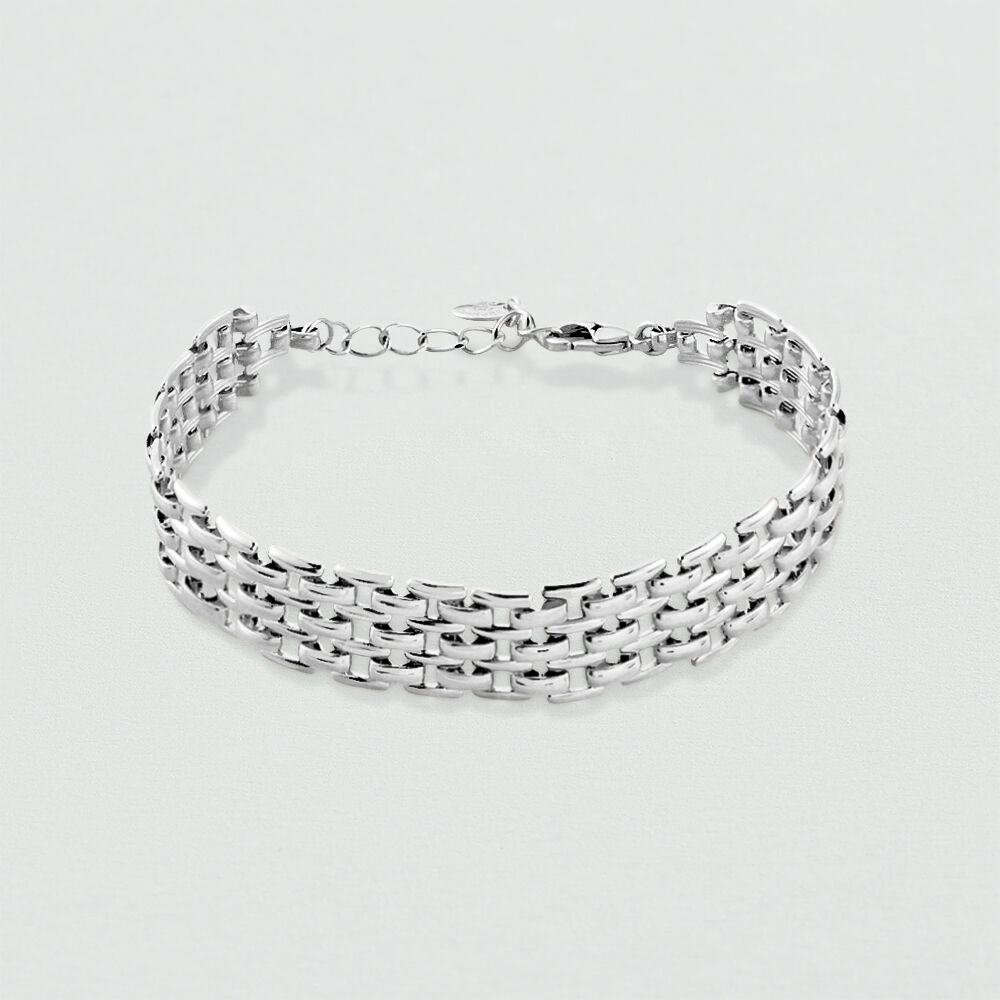 Pulsera de cadena MINUIT - Plateado - Pulsera de cadena  | Agatha