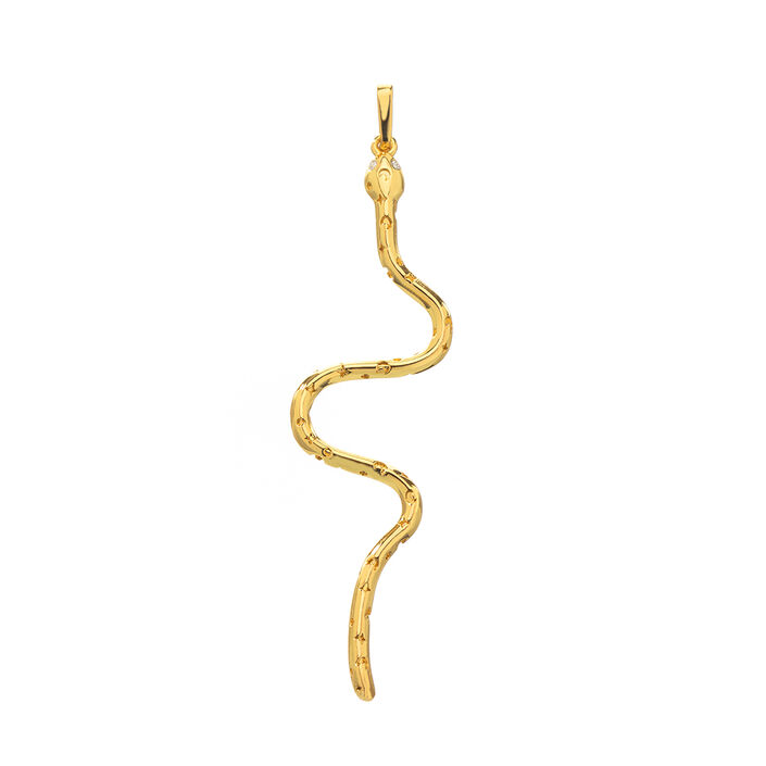 Colgante ZIGZAG - Cristal / Oro - -50%  | Agatha