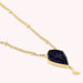 Collar corto ECLIPSE - Azul / Oro - Collares  | Agatha
