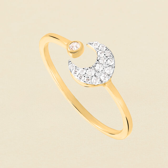 Anillo ajustable SARA - Plata / Oro - Anillos  | Agatha