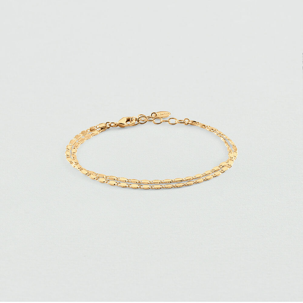 Pulsera de cadena JUSSIEU - Dorado - Pulsera de cadena  | Agatha