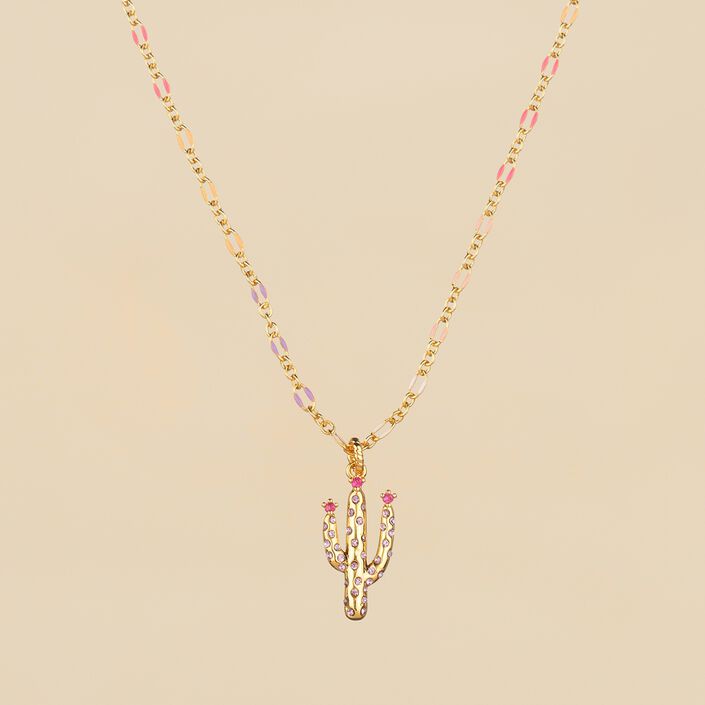 Collar corto RODEO - Multicolor / Oro - Collares  | Agatha