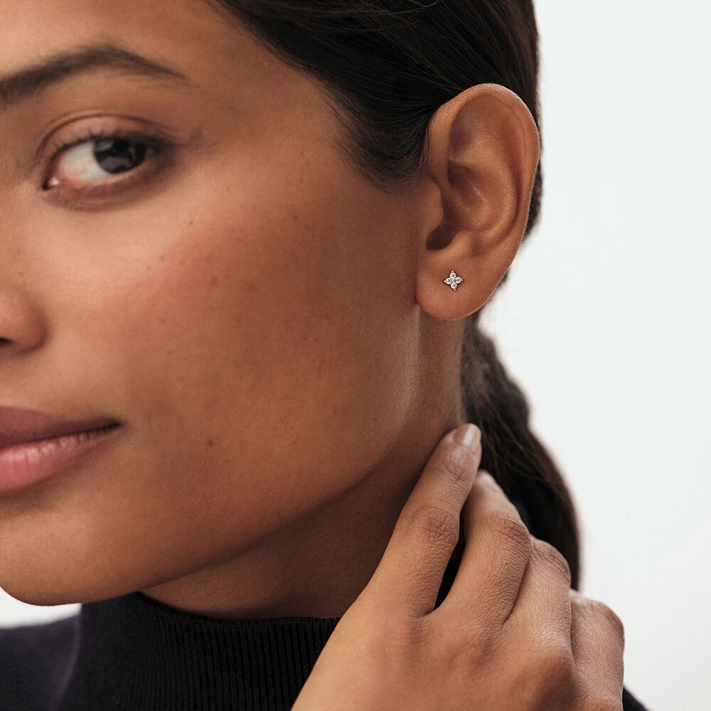 Piercing mini MIX& MATCH - Cristal / Plateado - Piercings  | Agatha