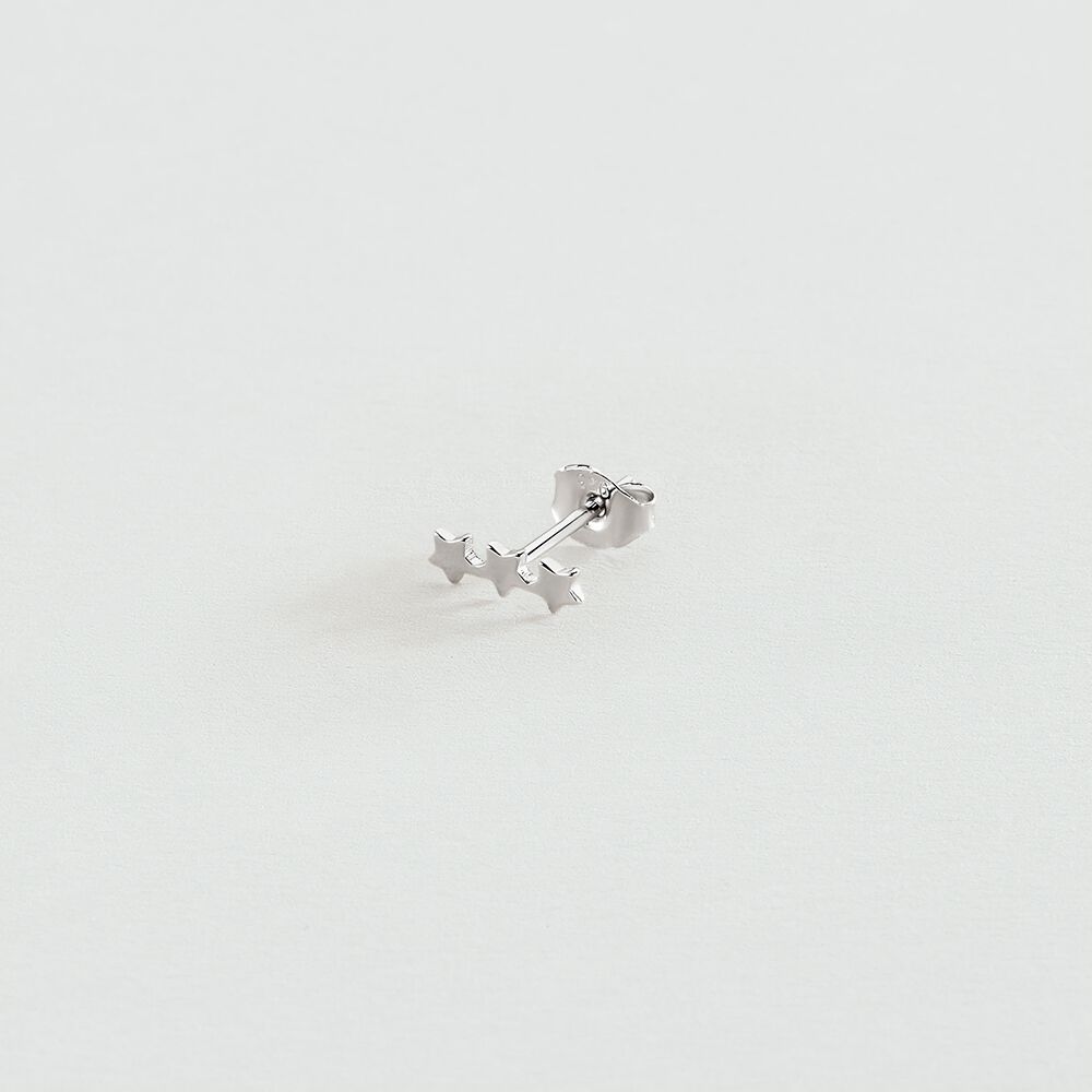 Piercing mini TRIOSTAR - Plata - Piercings  | Agatha