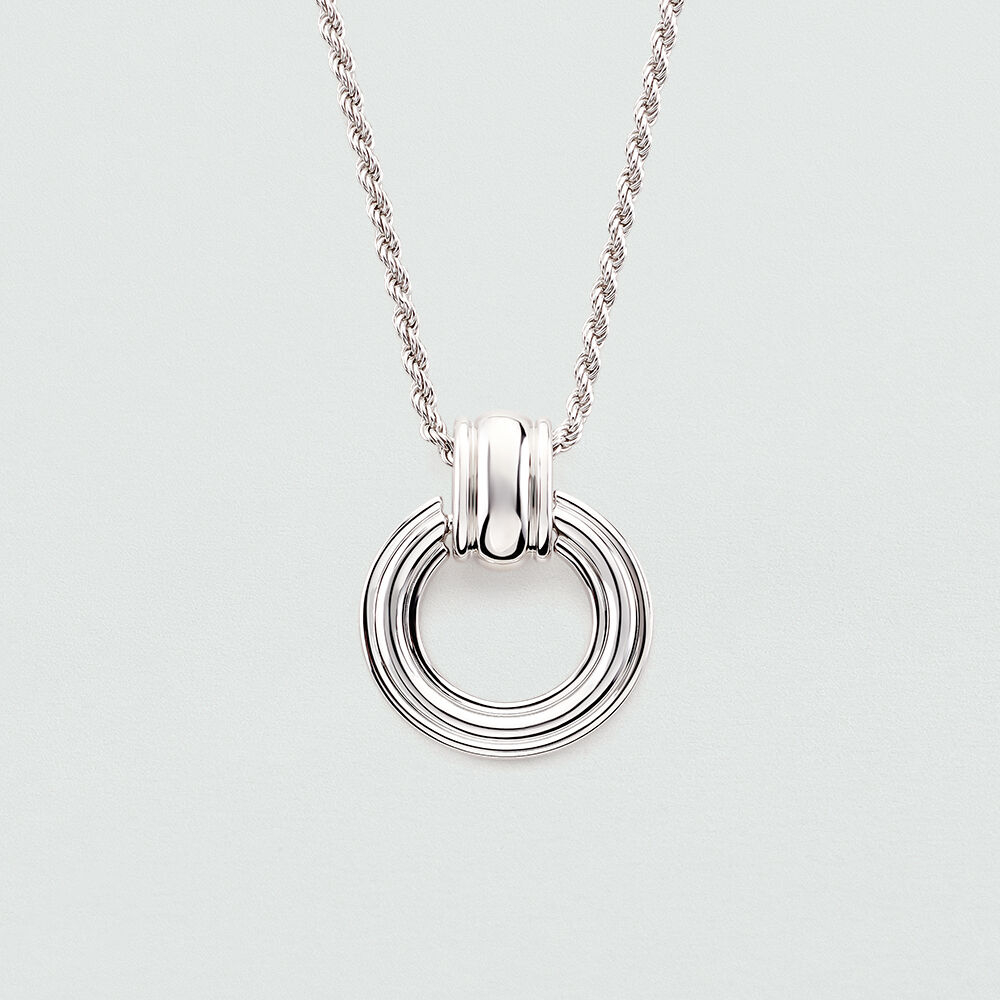 Collar midi SILVER - Plata - Collar de fantasía  | Agatha