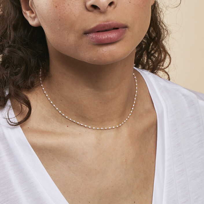 Collar corto SMARTY - Rosa Palo - Collares  | Agatha
