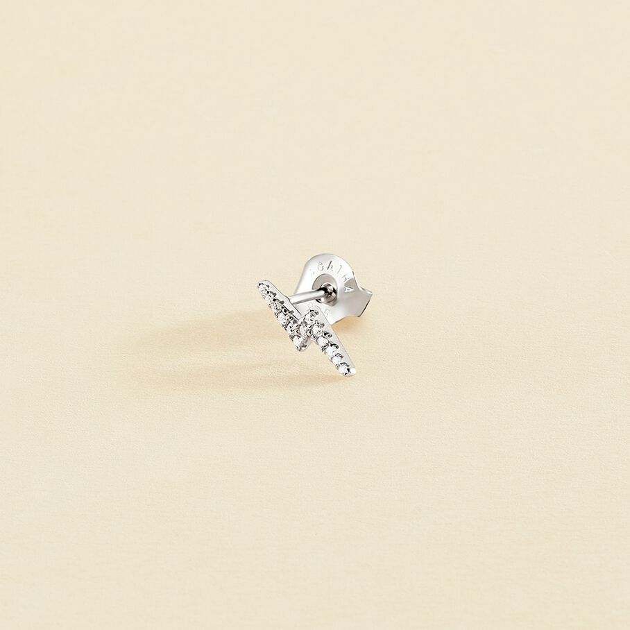 Piercing mini ECLAIR - Cristal / Plateado - Piercings  | Agatha
